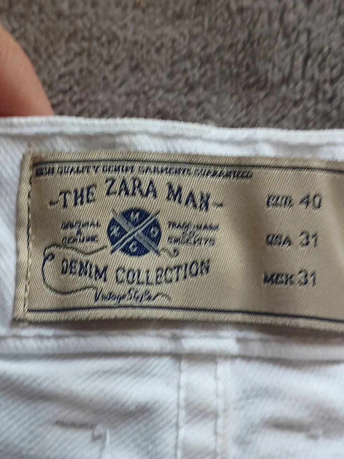 Witte Zara herenshort 40 – photo 8